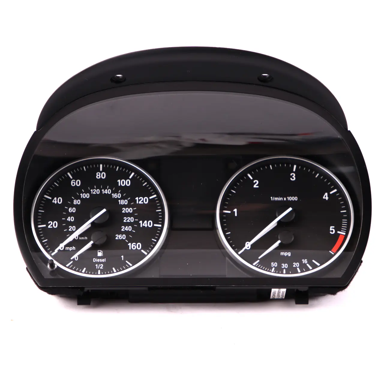 BMW 3 X1 E84 E90 E91 1 Instrument Cluster Speedo Clocks MPH Diesel 9220964