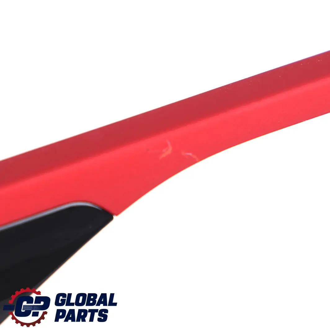 BMW 3 Series F30 F31 Trim Panel Dashboard Cover Black Gleaming Coral Red Matt