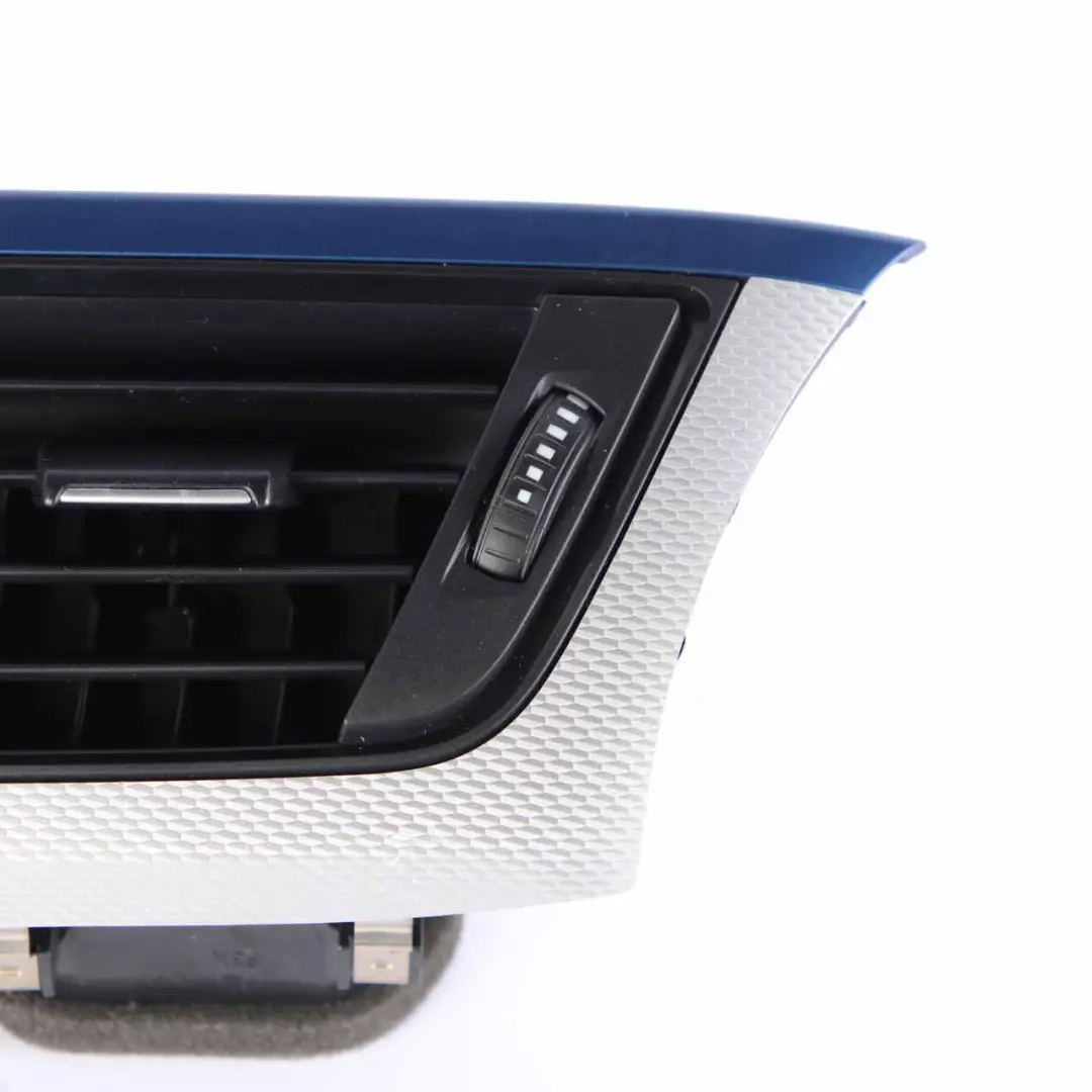 Dashboard Vent BMW F30 F31 F32 Fresh Air Grille Front Right Blue Matt 9231995