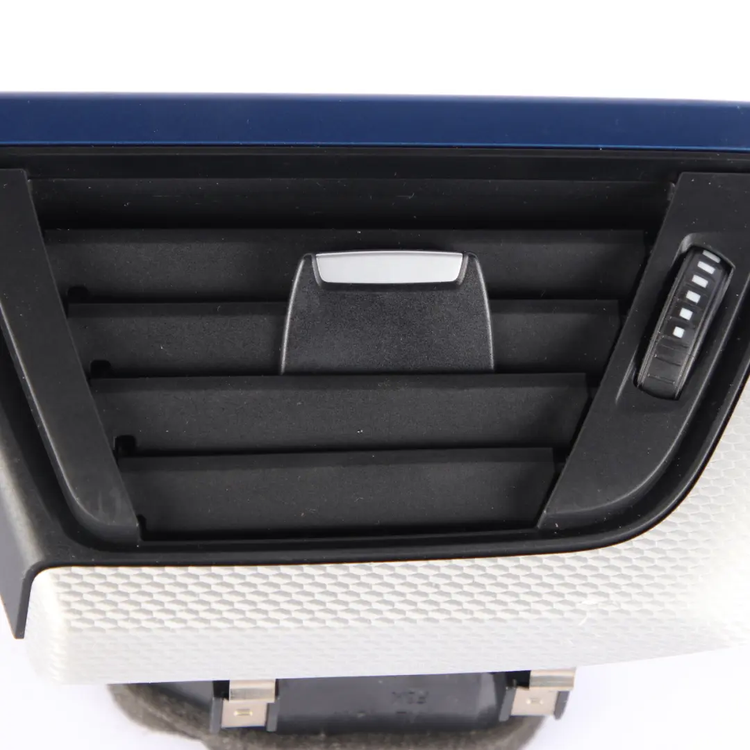 Dashboard Vent BMW F30 F31 F32 Fresh Air Grille Front Right Blue Matt 9231995