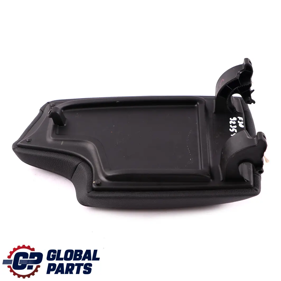 BMW 3 4 Series F30 F31 F32 Leather Cover Centre Console Armrest Black