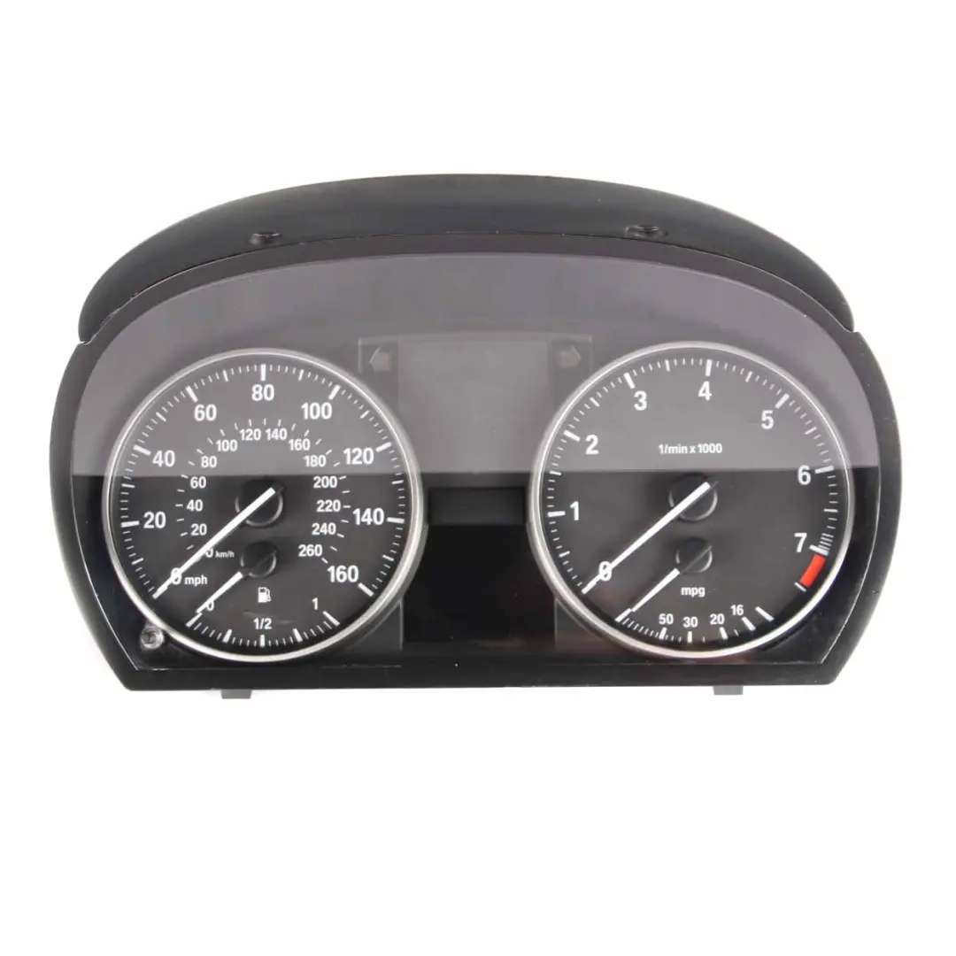 BMW E90 E92 Instrument Cluster Speedo Clocks Petrol Manual 9242343