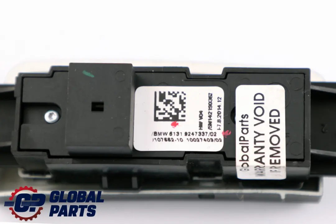 Switch Control Button Handling Setting Black BMW Z4 Series E89 Cabrio - SKU rhd-9247337 - Part number 9247337