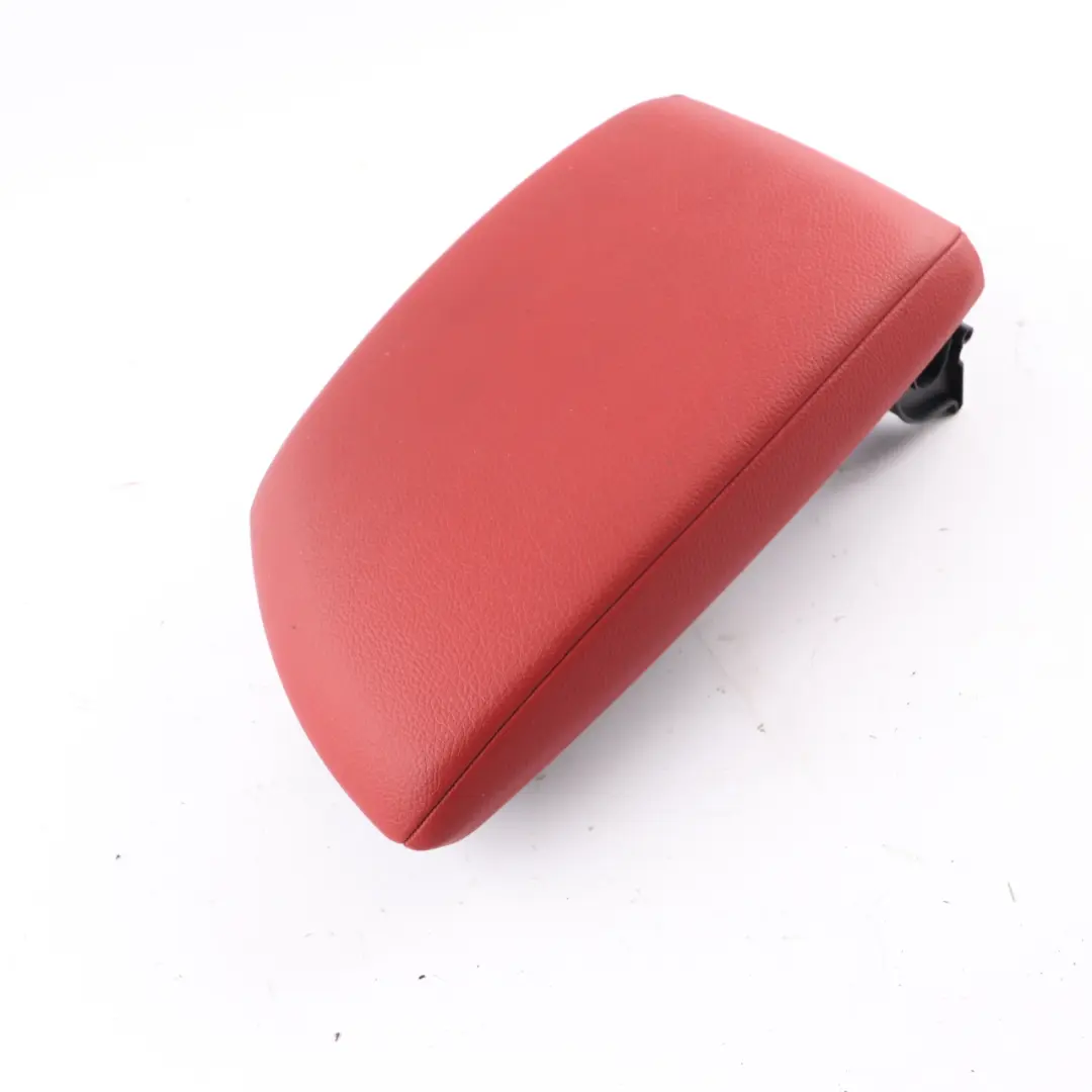 BMW F20 F21 F22 Centre Armrest Arm Rest Tray Cover Leather Dakota Korall-Rot