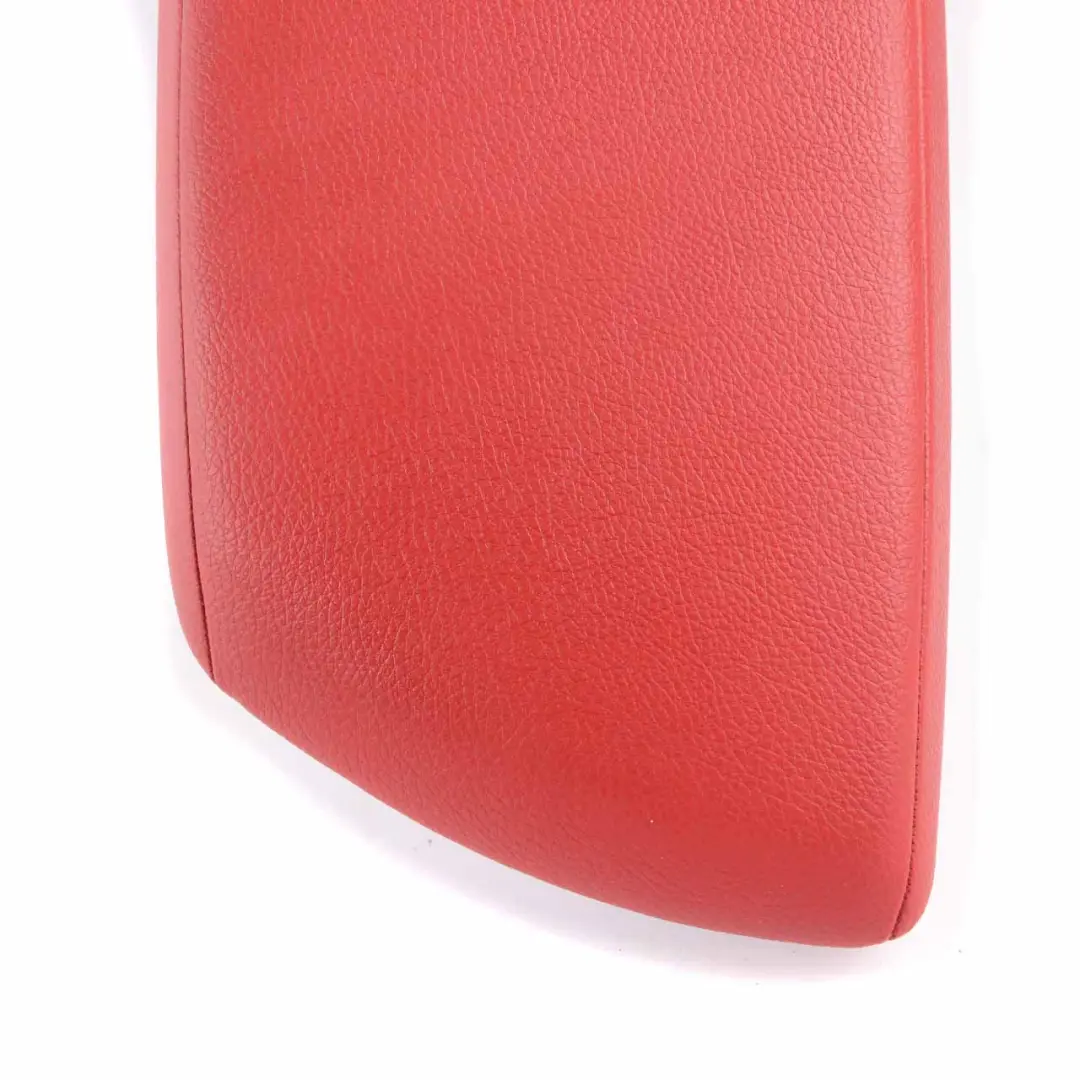 BMW F20 F22 Centre Armrest Arm Rest Tray Cover Leather Dakota Korall-Rot