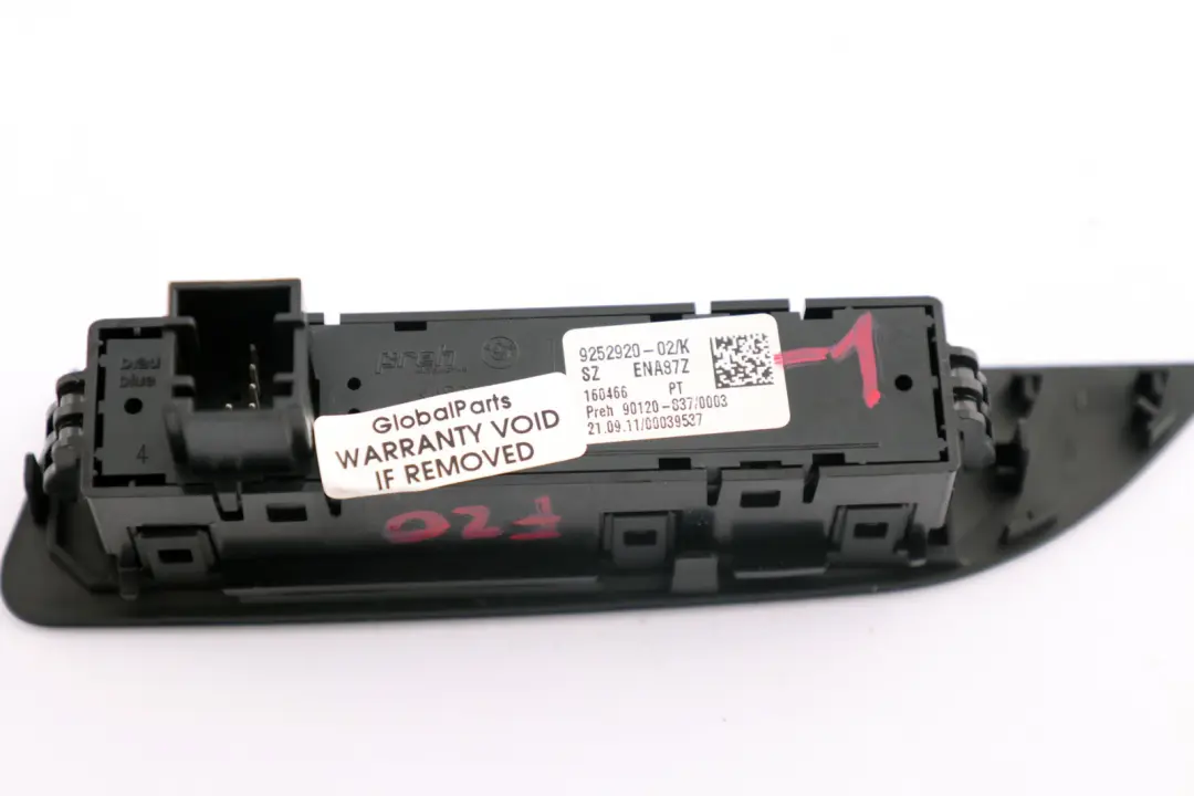 BMW 1 2 Series 1 F20 F21 F22 F23 Centre Console Sport Eco Pro Switches 9252920