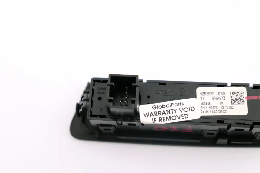 BMW 1 2 Series 1 F20 F21 F22 F23 Centre Console Sport Eco Pro Switches 9252920