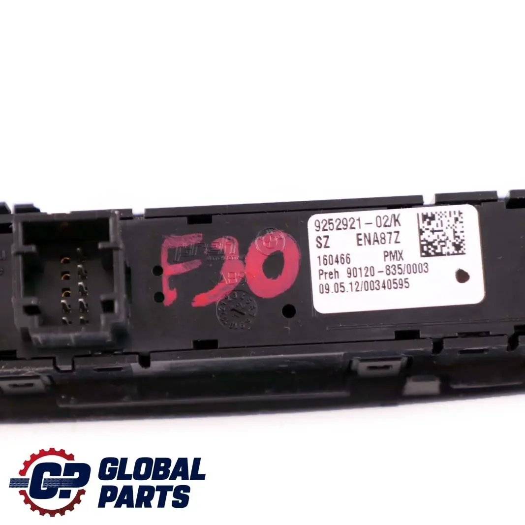 BMW 1 3 Series F20 F21 F30 Operating Unit Centre Console Switch O/S 9252921