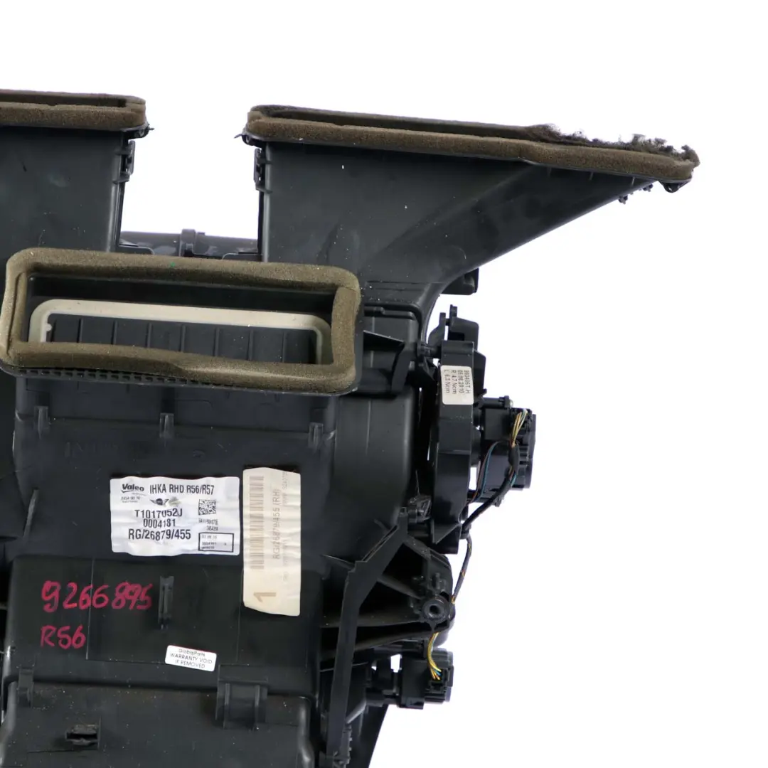 Mini Cooper One R56 R57 R58 Heater Blower Matrix Box Valeo Petrol 9240706