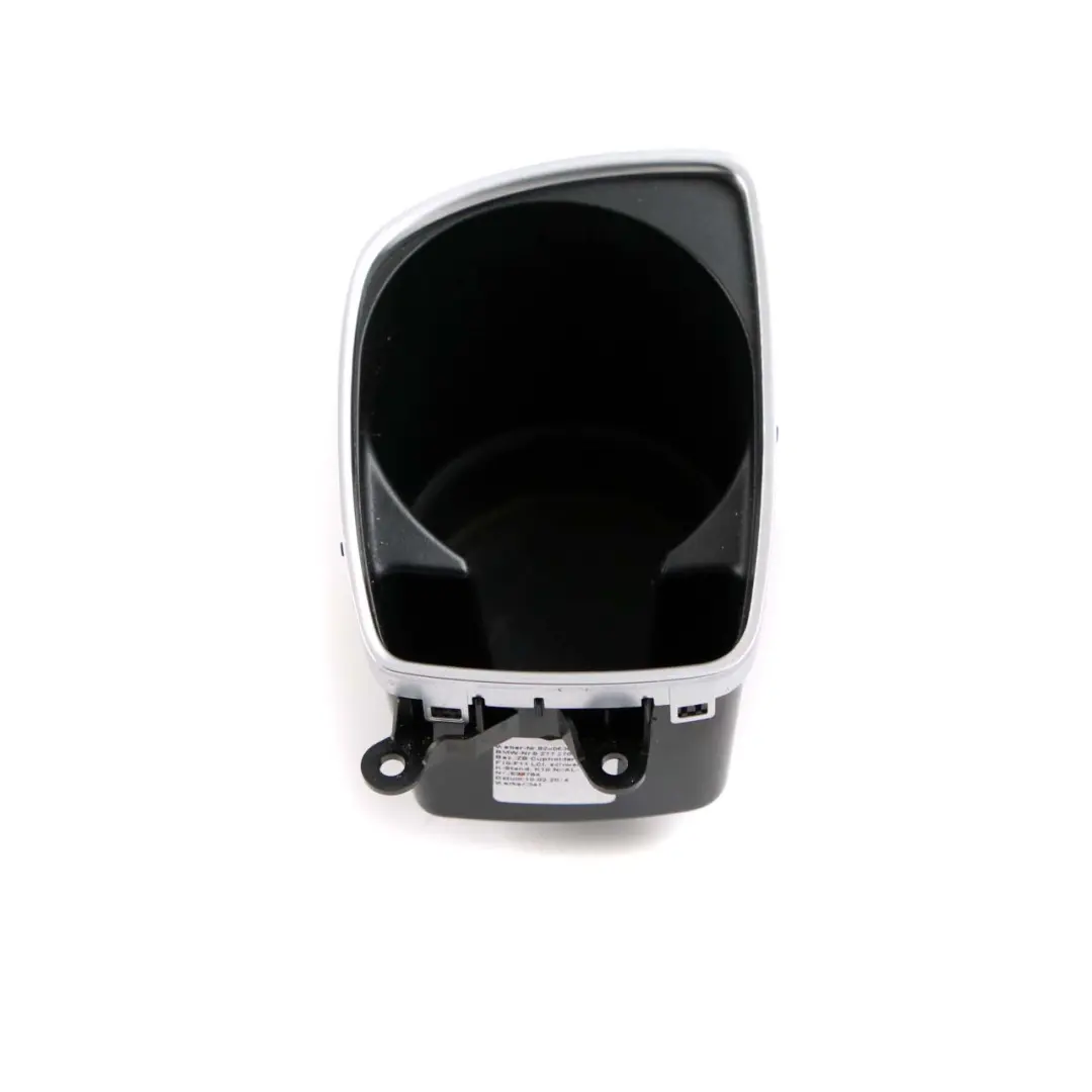 BMW 5 Series F10 F11 LCI Cup Drink Holder Centre Console Middle Black 9277270