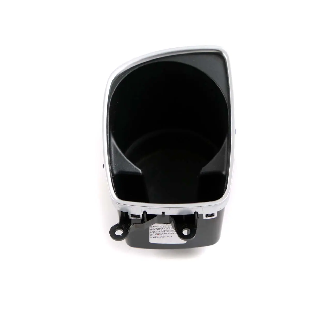 BMW 5 Series F10 F11 LCI Cup Drink Holder Centre Console Middle Black 9277270