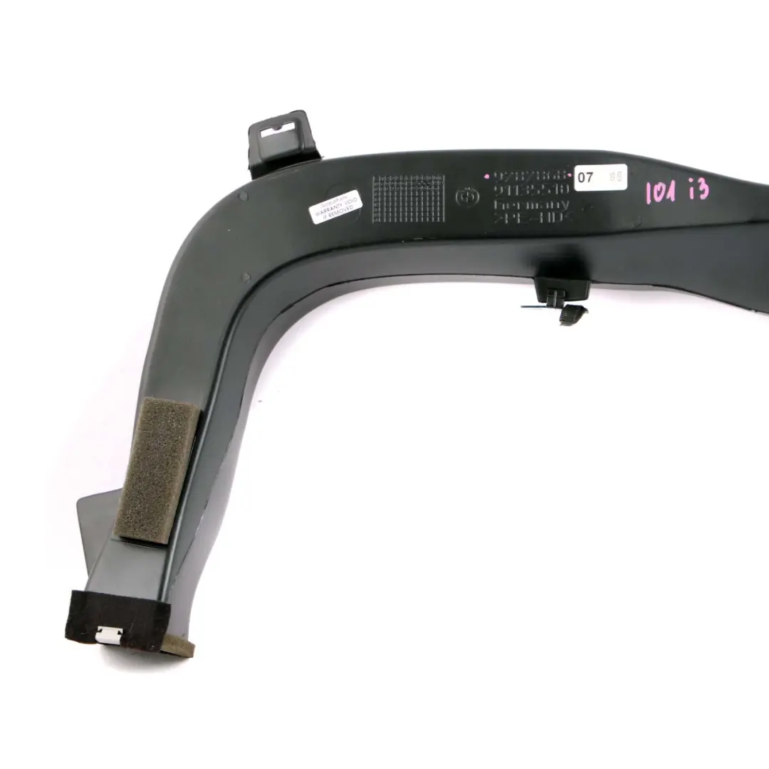 Cold Air Duct BMW i3 I01 Vent Inteke Guide Panel Passenger's Side Left 9282868