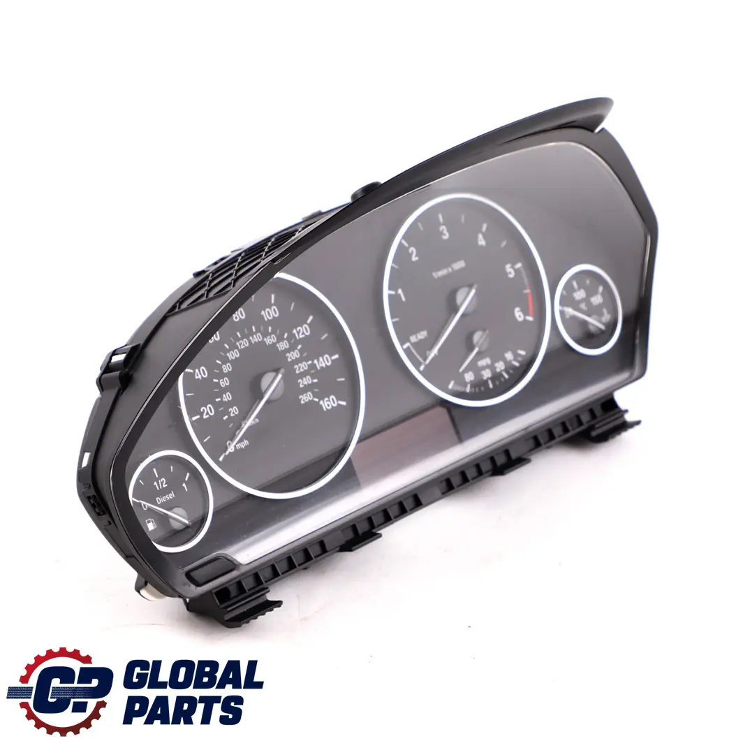 BMW 3 4 F30 F31 F32 Instrument Cluster Speedo Clocks MPH Automatic 9283315