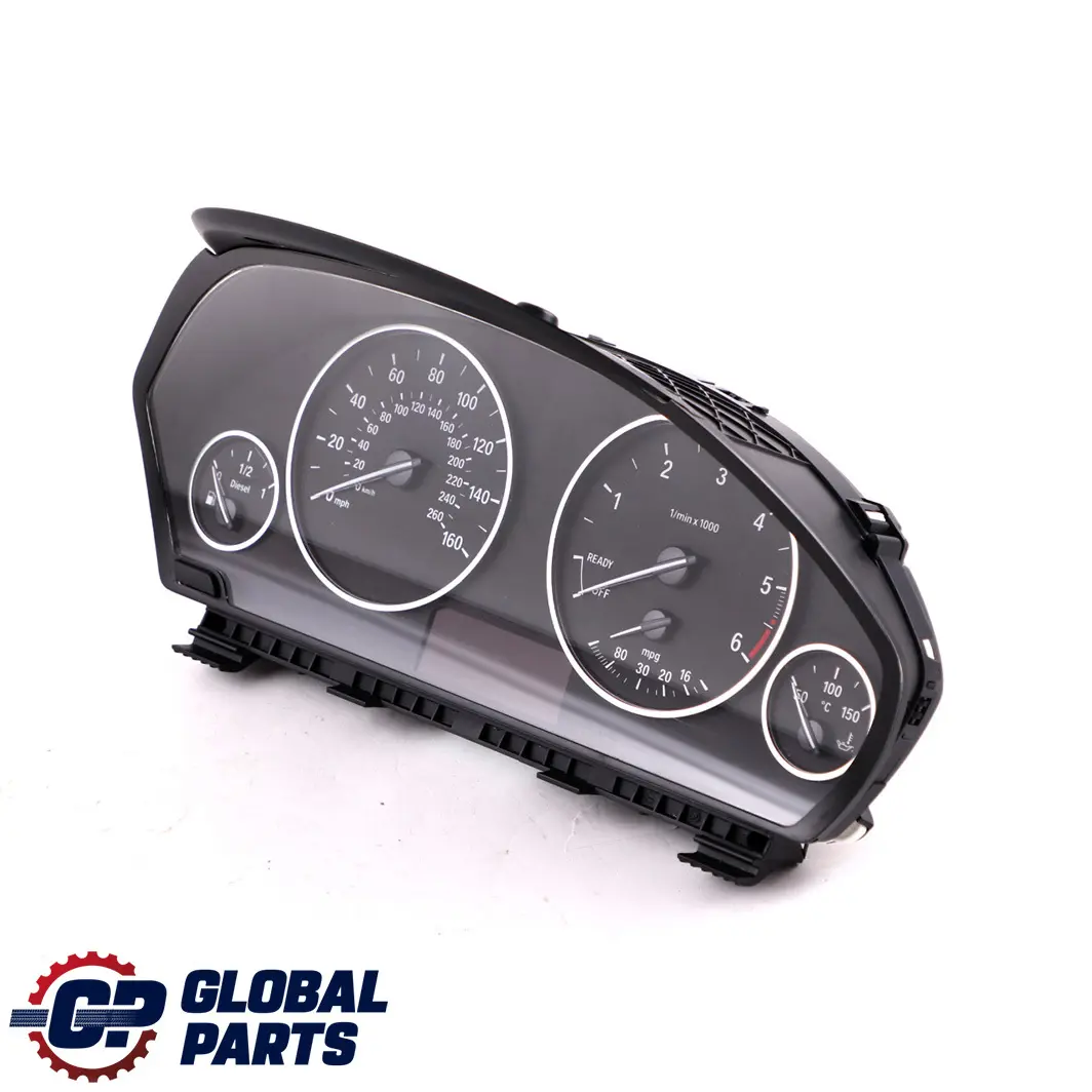 BMW 3 4 F30 F31 F32 Instrument Cluster Speedo Clocks MPH Automatic 9283315