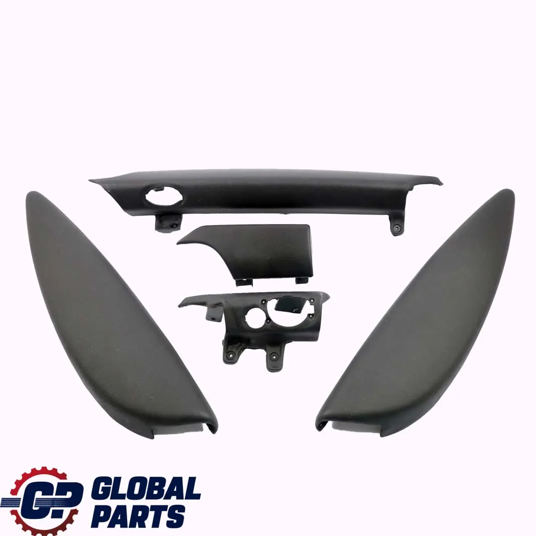 Mini Cooper One R56 LCI Dashboard Dash Lower Trim Panel Set Carbon Black