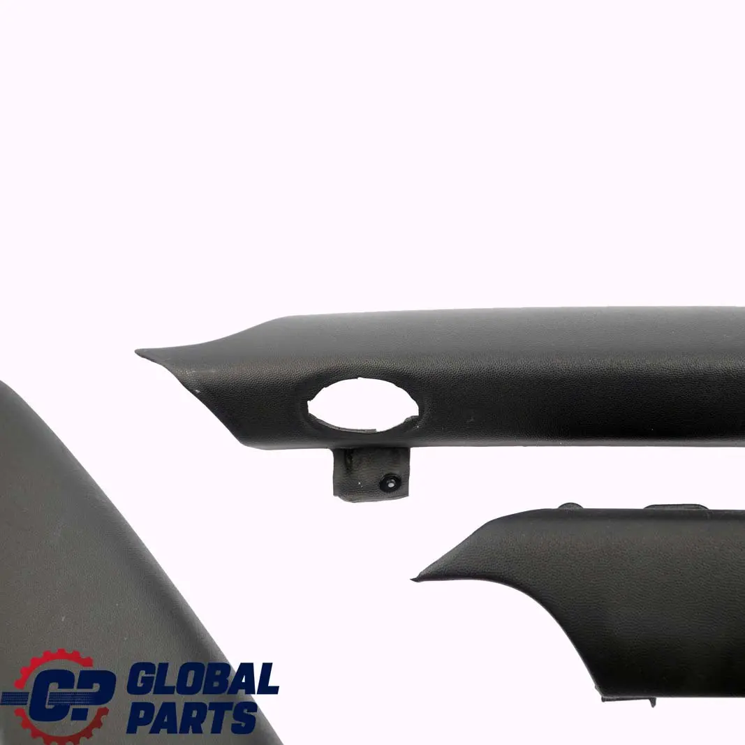 Mini Cooper One R56 LCI Dashboard Dash Lower Trim Panel Set Carbon Black