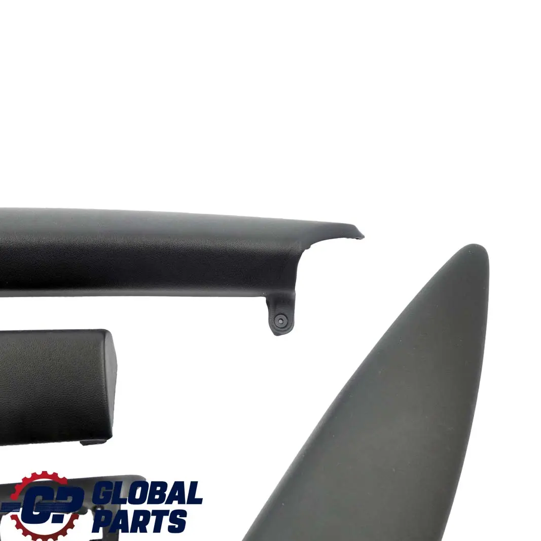 Mini Cooper One R56 LCI Dashboard Dash Lower Trim Panel Set Carbon Black