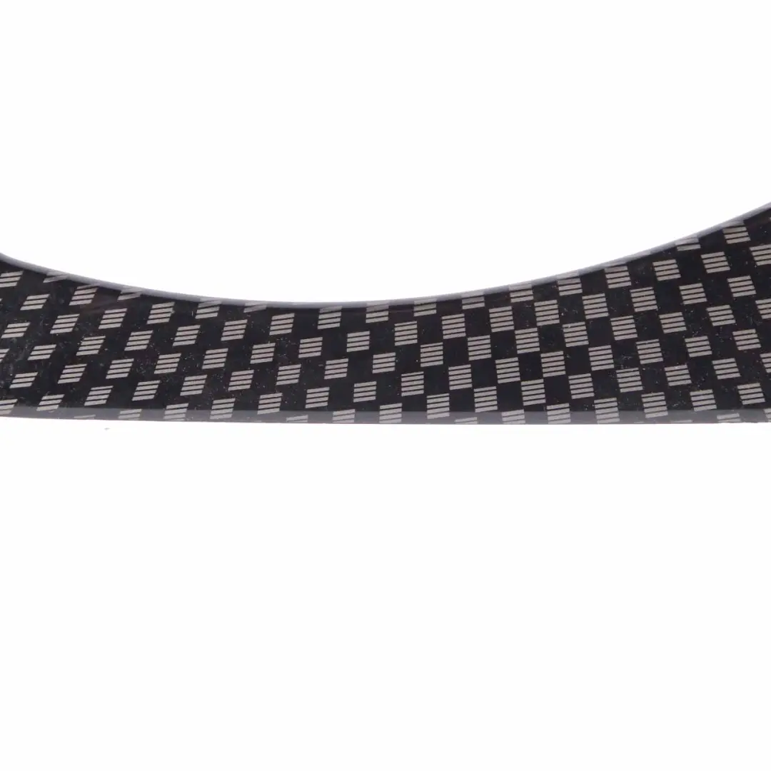 Mini F55 F56 Decorative Strip Dash Interior Trim Cover Set Black Checkered