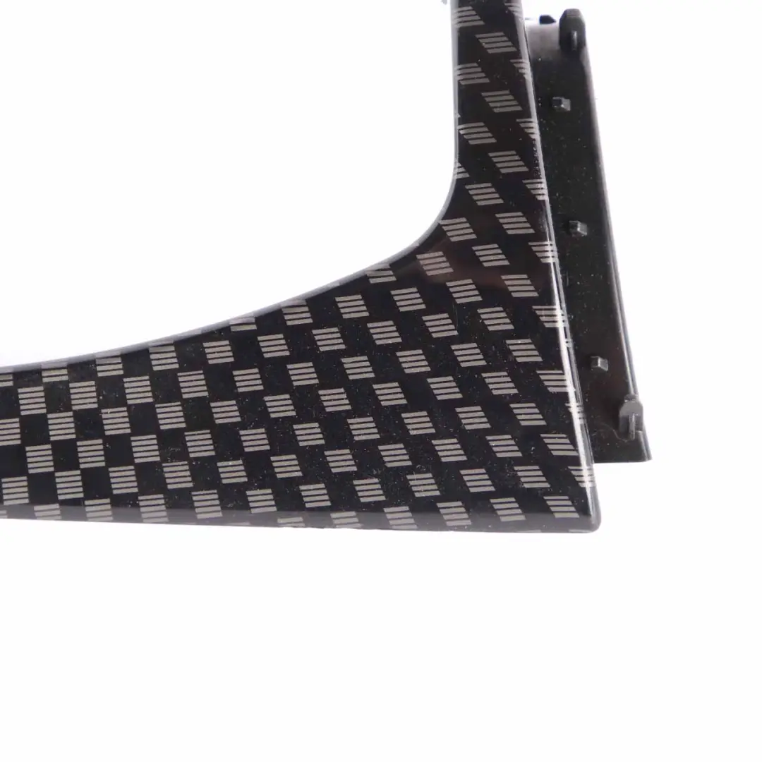 Mini F55 F56 Decorative Strip Dash Interior Trim Cover Set Black Checkered