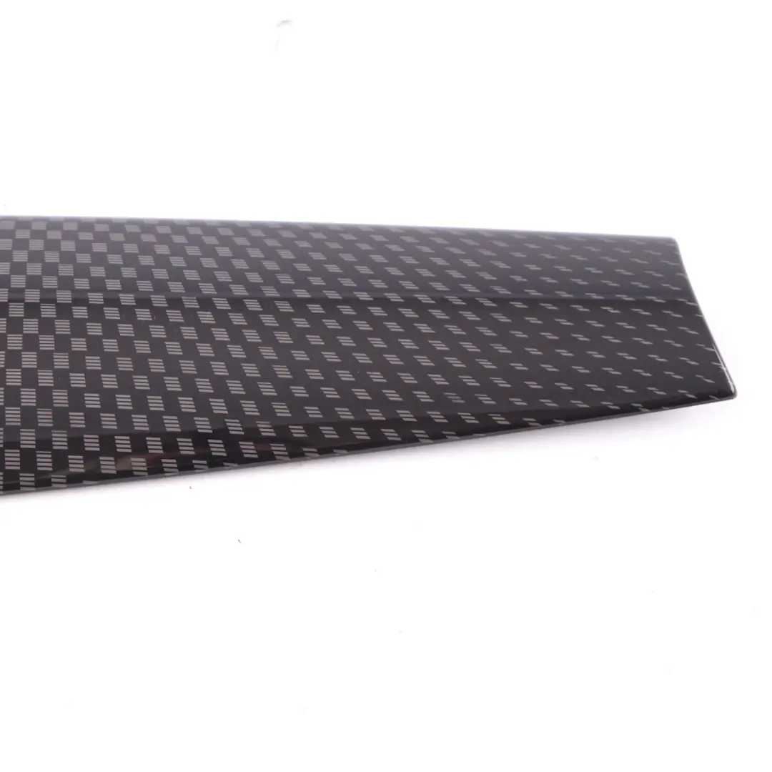 Mini F55 F56 Decorative Strip Cooper S Dashboard Interior Trim Cover Checkered