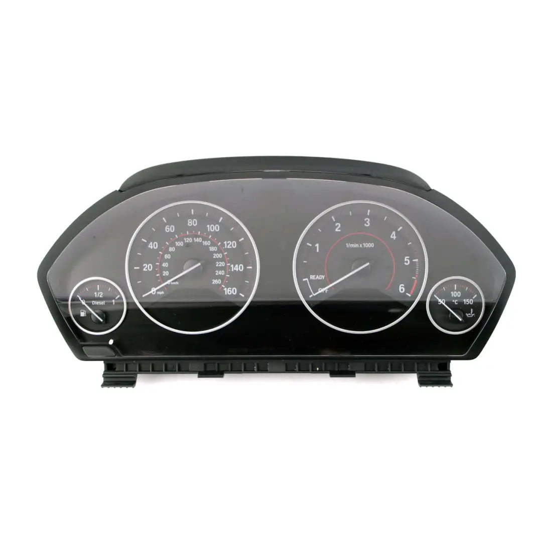 BMW F30 F31 F32 Instrument Cluster Unit Speedo Clocks MPH Automatic 9325222