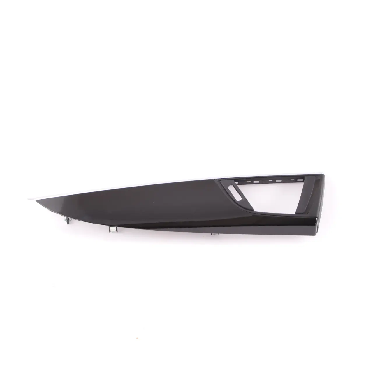 Dashboard Trim BMW F20 F21 LCI F22 Air Vent Left Cover Black Glossy Oxid Silver