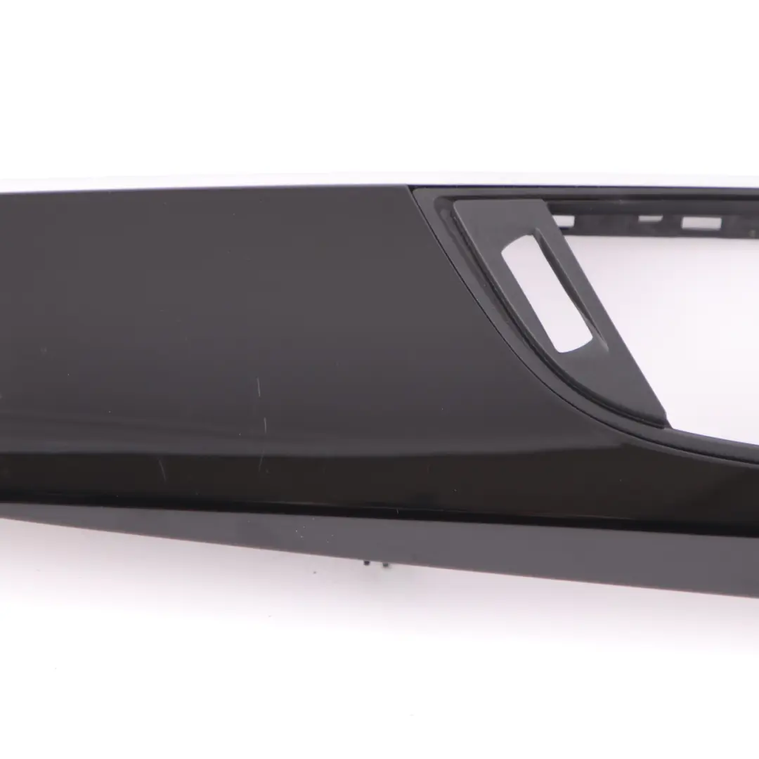 Dashboard Trim BMW F20 F21 LCI F22 Air Vent Left Cover Black Glossy Oxid Silver