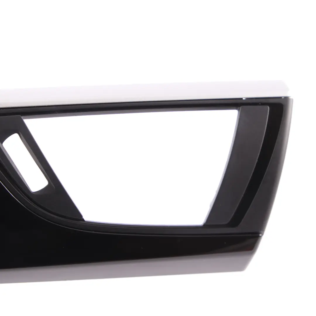 Dashboard Trim BMW F20 F21 LCI F22 Air Vent Left Cover Black Glossy Oxid Silver