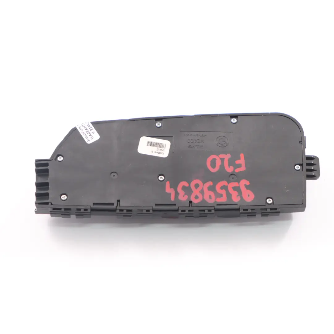 Seat Switch BMW F20 F30 F31 X3 F25 Front Right O/S Adjustment Memory 9359834