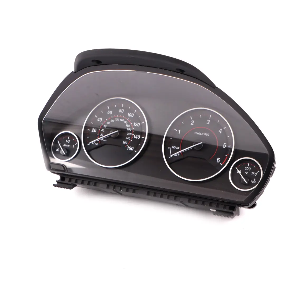 BMW F30 F31 F32 Diesel Instrument Cluster Speedo Clocks MPH Automatic 9363184