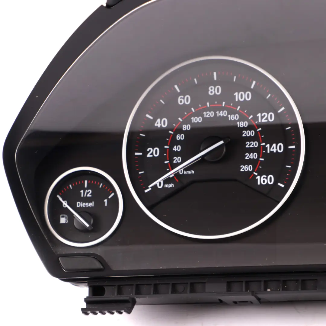 BMW F30 F31 F32 Diesel Instrument Cluster Speedo Clocks MPH Automatic 9363184