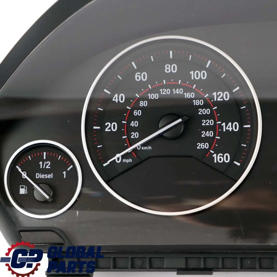 BMW 3 4 F30 F31 F32 Instrument Cluster Speedo Clocks MPH Automatic 9379985