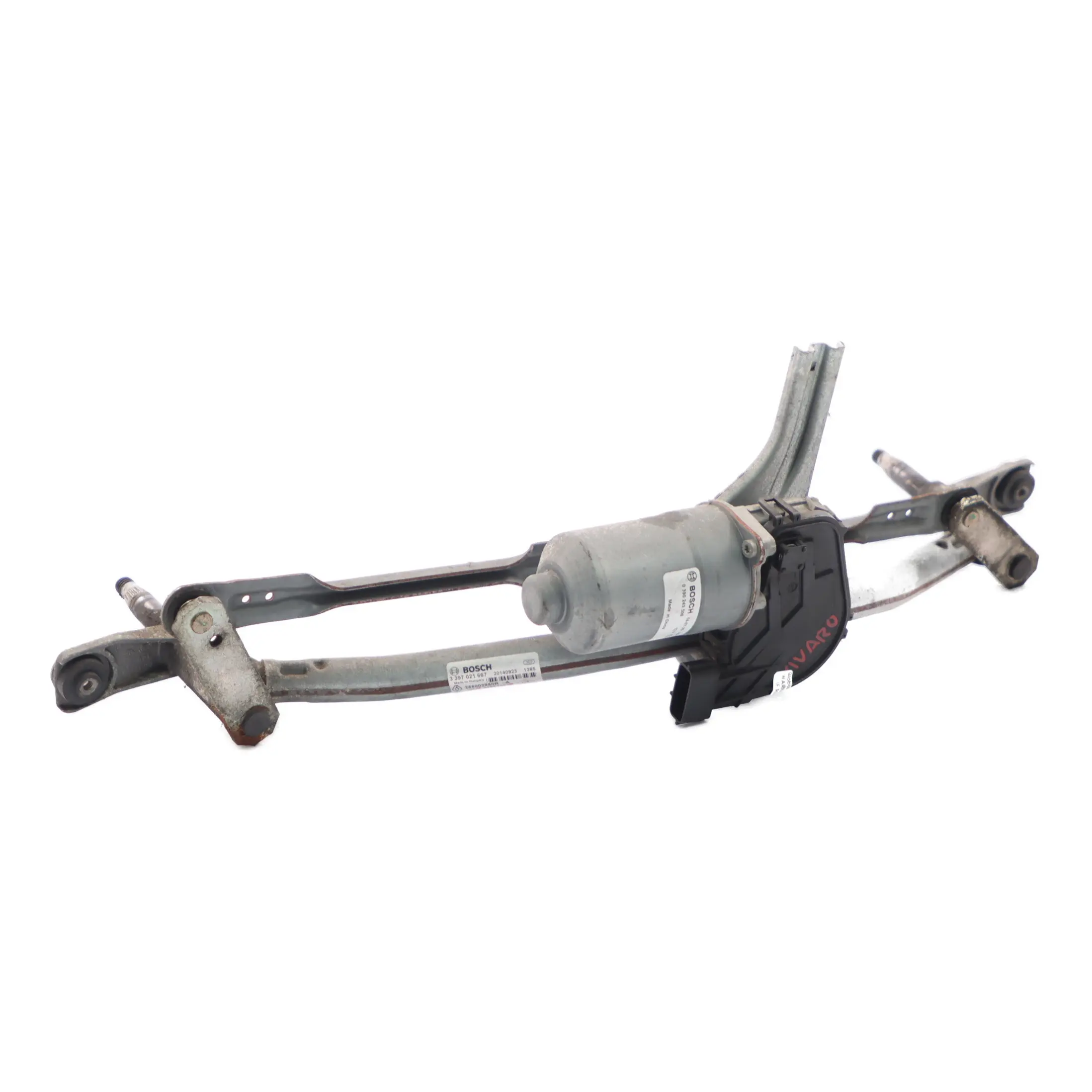 Vauxhall Vivaro B Windscreen Windshield Front Wiper Linkage Motor Drive 93867983