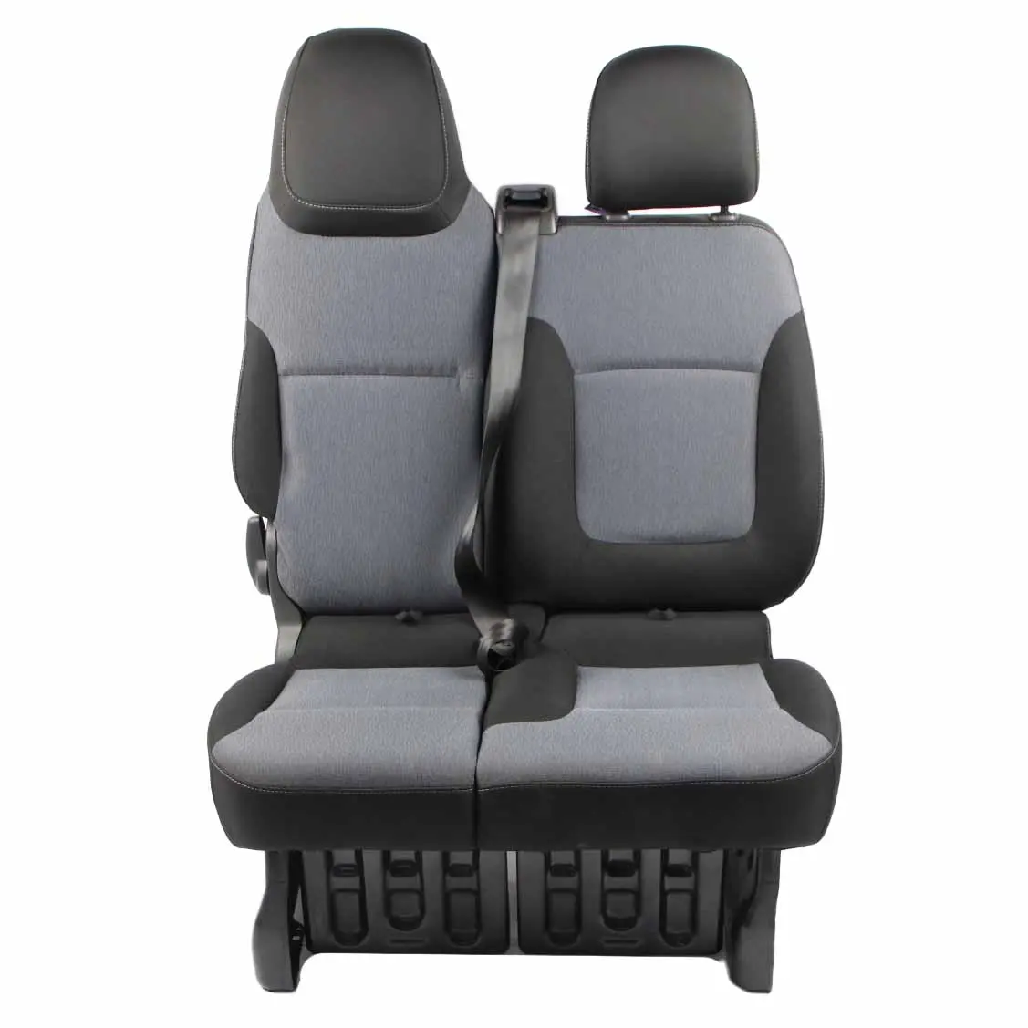 Front Seat Opel Vivaro B Left N/S Passenger Cloth Fabric Blue Denim