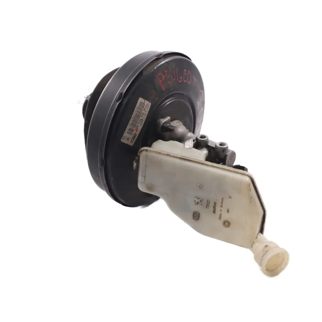 Peugeot 207 Brake Servo Unit Brake Booster Master Cylinder 9657455580