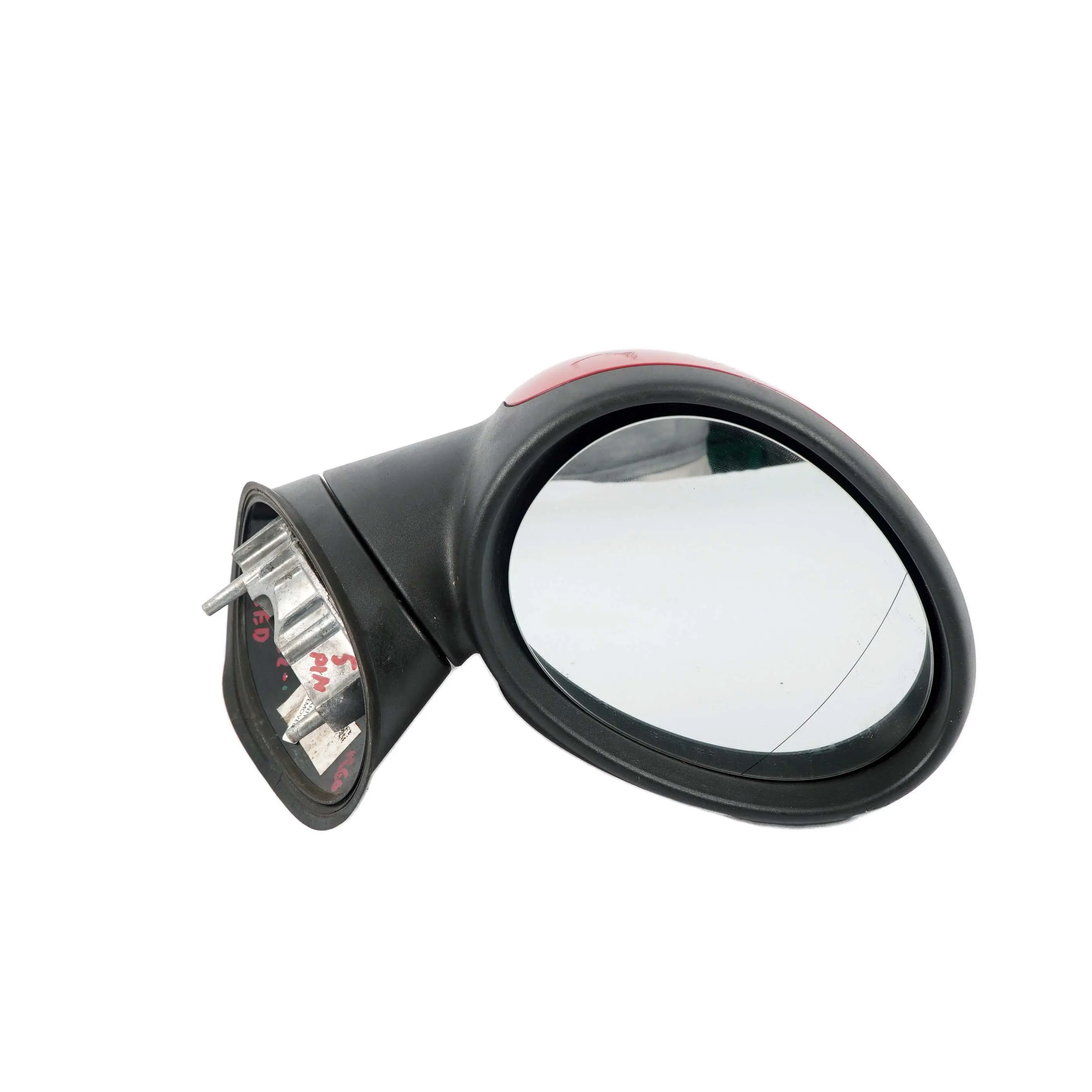 Door Wing Mirror Mini R60 Countyman R61 Paceman Heated Right 5 Pins O/S Red