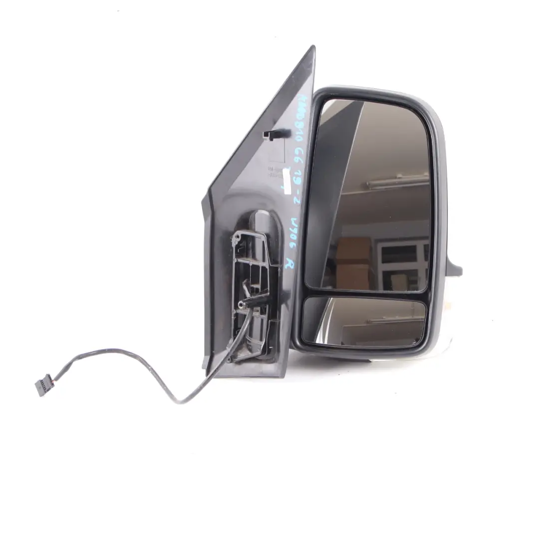 Wing Mirror Mercedes W906 Right O/S Camera Outside Door Black A0008106619