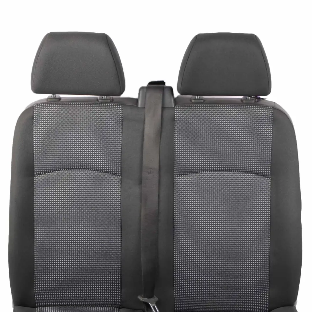 Front Seat Mercedes Vito W639 Left N/S Passenger Cloth Fabric Lima Black