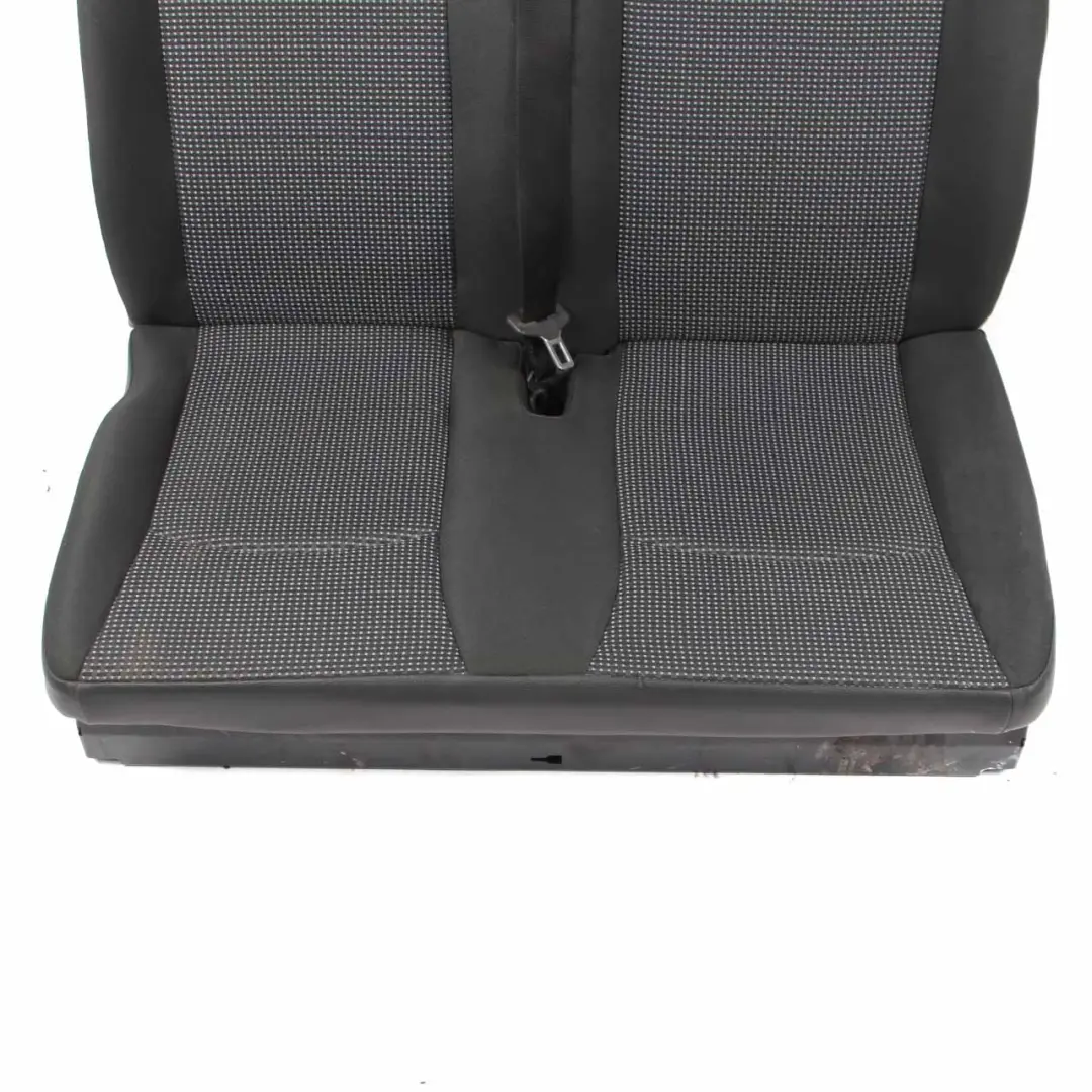 Front Seat Mercedes Vito W639 Left N/S Passenger Cloth Fabric Lima Black