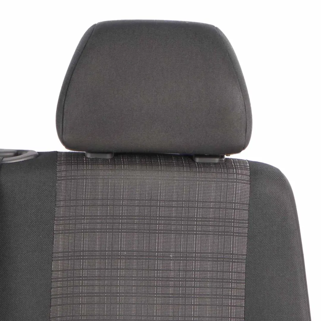 Front Seat Mercedes W906 Passenger Double Seat Left N/S Cloth Fabric Black Tunja