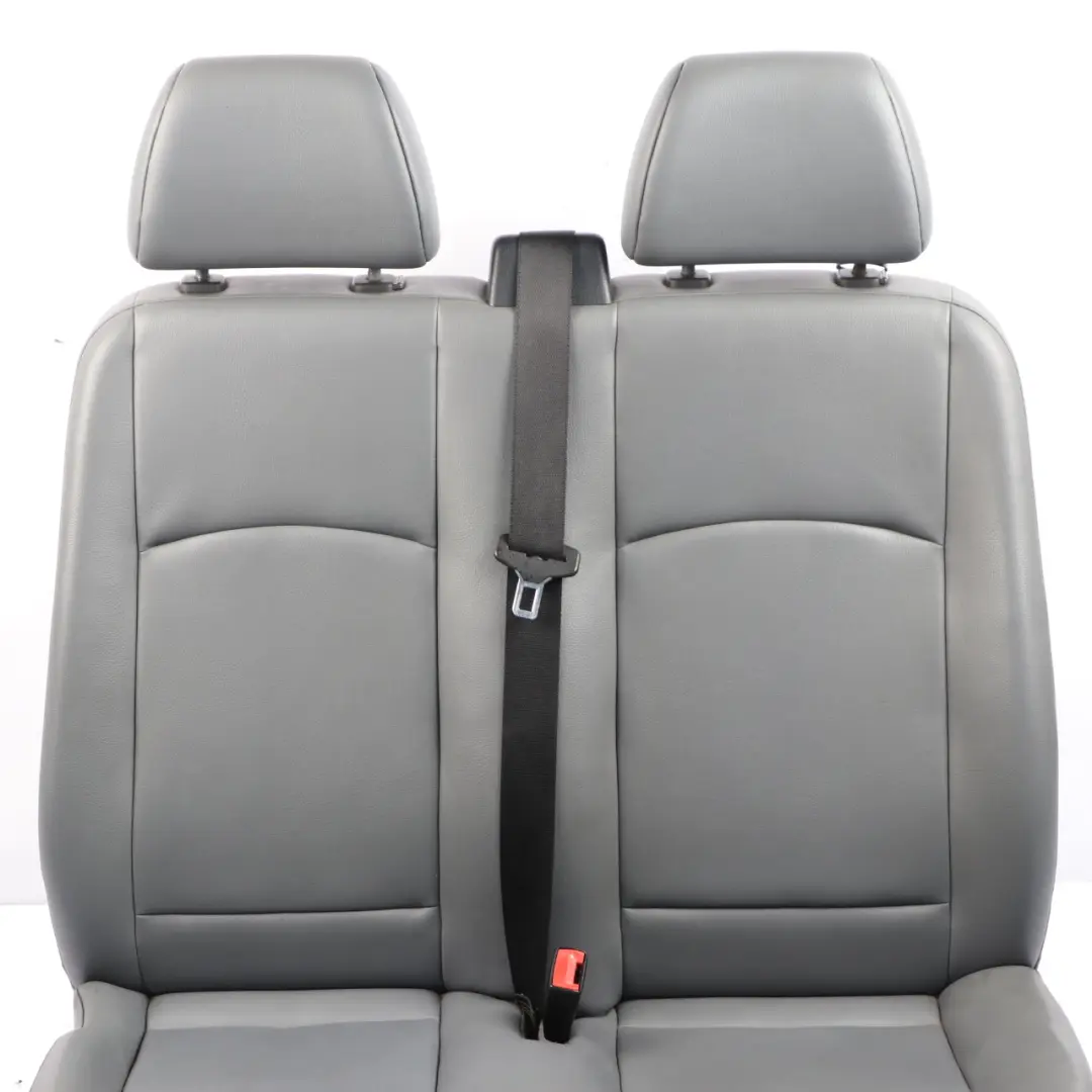 Front Seat Mercedes Vito W639 Left N/S Double Passenger Grey Leather Interior