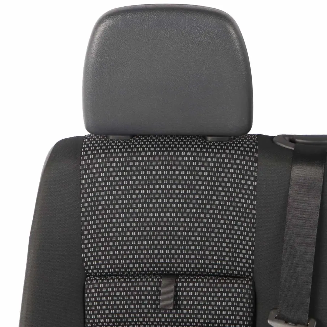 Front Seat Mercedes W906 Sprinter Double Left N/S Cloth Black Brasao Fabric