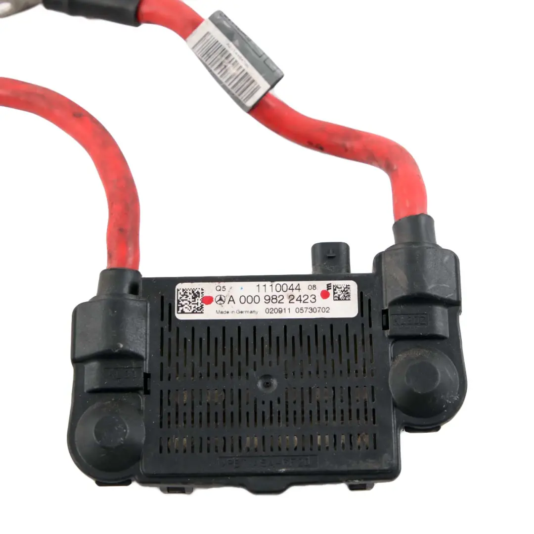Mercedes-Benz W221 Battery Motor Starter Relay Positive Plus Cable A0009822423