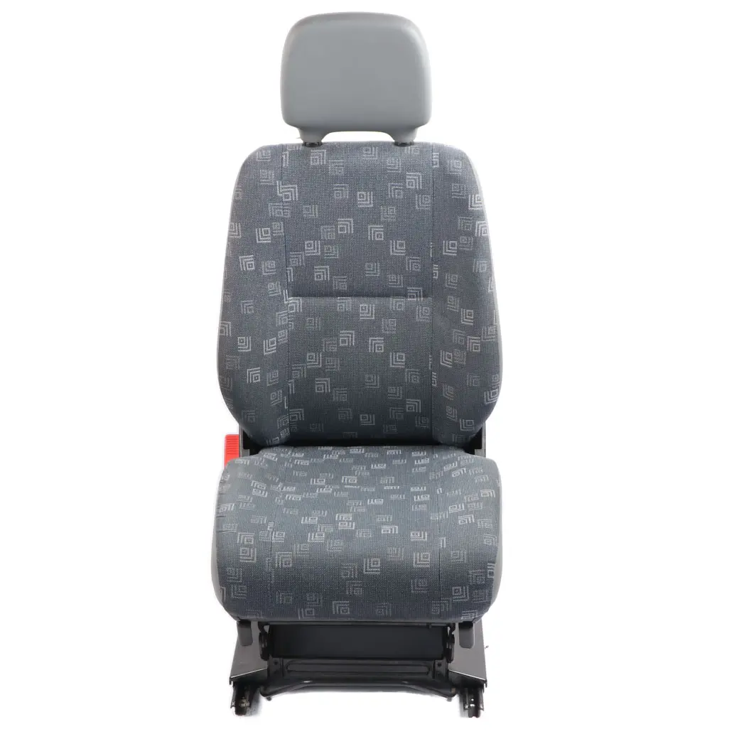 Front Seat Mercedes W901 Sprinter Single Right O/S Cloth Fabric Santos Black