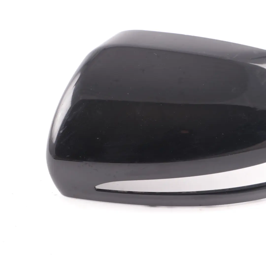 Mirror Shell Mercedes W205 Wing Mirror Cap Cover Door Left N/S Housing Black