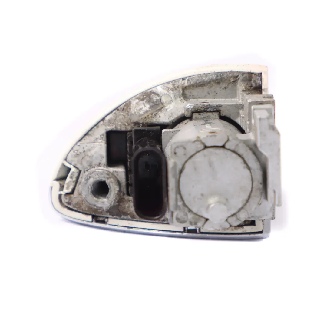 Mercedes W164 Lock Cylinder Cover Front Right O/S Handle Calcite White - 650