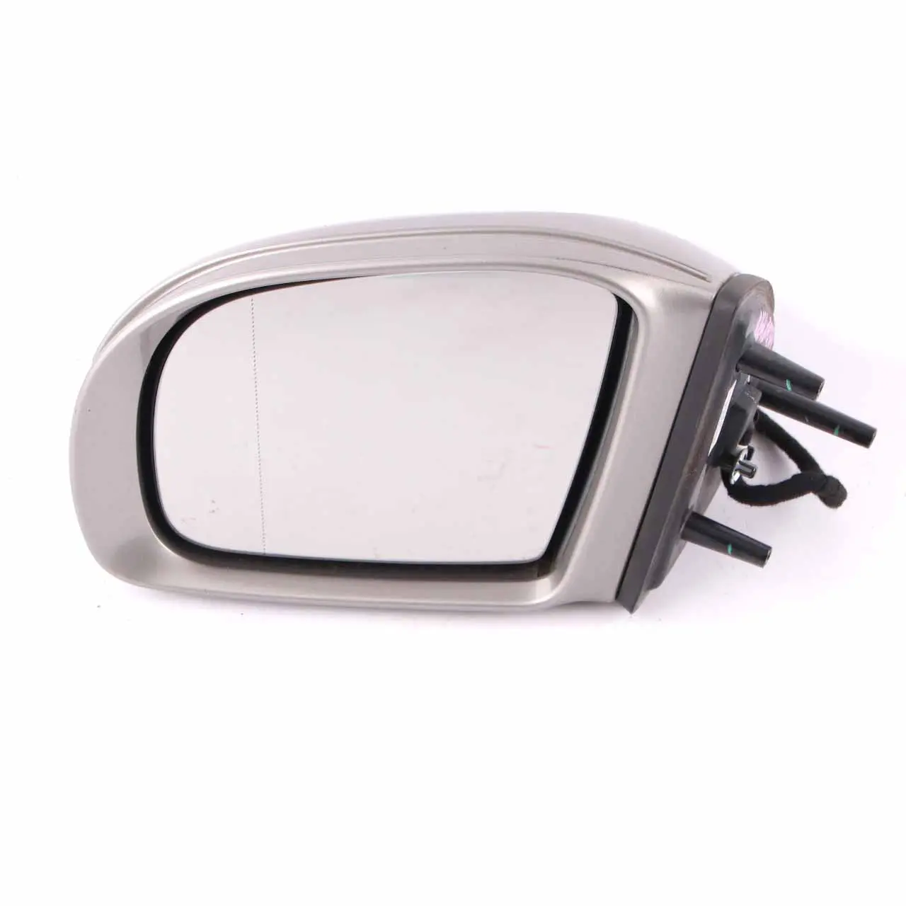 Mercedes ML W164 Wing Mirror Left N/S Power Fold Cubanite Silver - 723