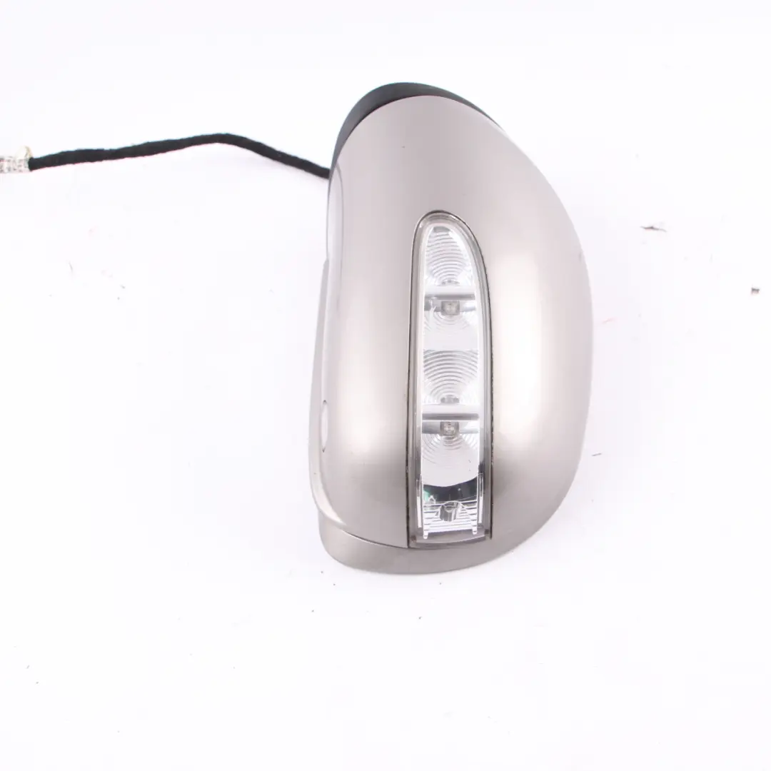 Mercedes ML W164 Wing Mirror Left N/S Power Fold Cubanite Silver - 723