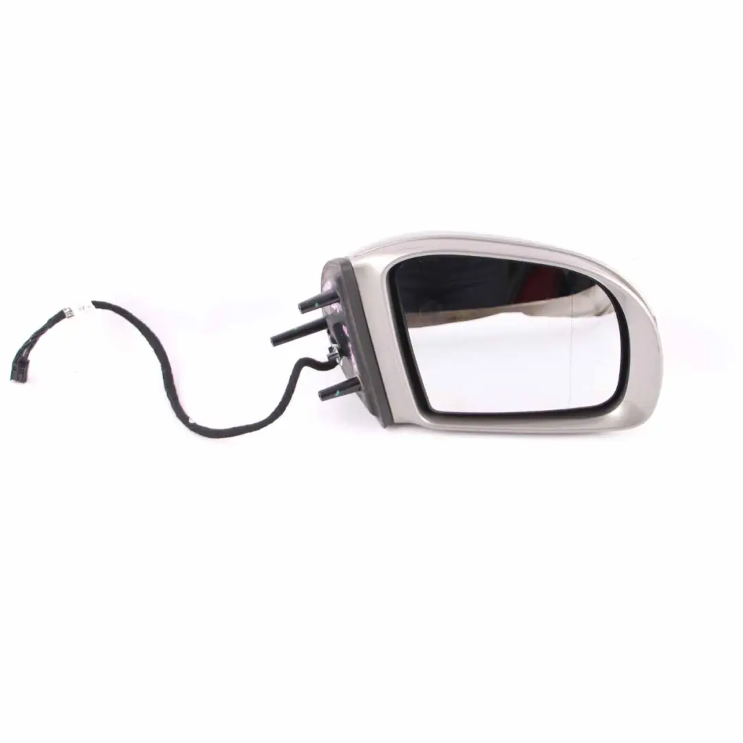 Mercedes ML W164 Wing Mirror Right O/S Power Fold Cubanite Silver - 723