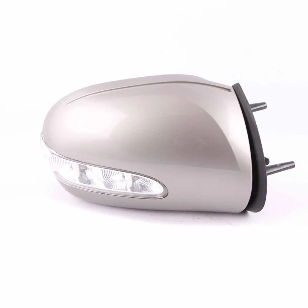 Mercedes ML W164 Wing Mirror Right O/S Power Fold Cubanite Silver - 723